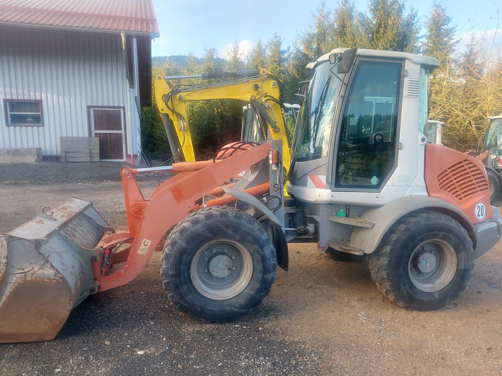 Radlader tip Atlas AR 80 Bj. 2012, Gebrauchtmaschine in Haselbach (Poză 3)