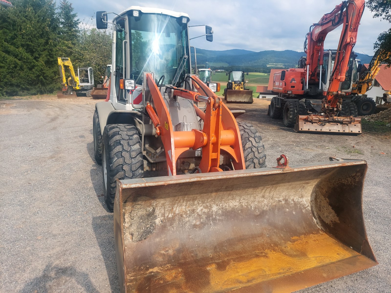 Radlader tip Atlas AR 80 mit Breitreifen, Gebrauchtmaschine in Haselbach (Poză 7)