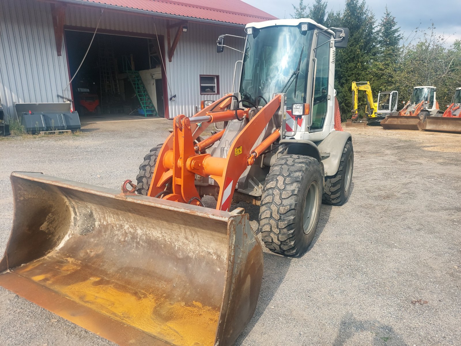 Radlader des Typs Atlas AR 80 mit Breitreifen, Gebrauchtmaschine in Haselbach (Bild 8)