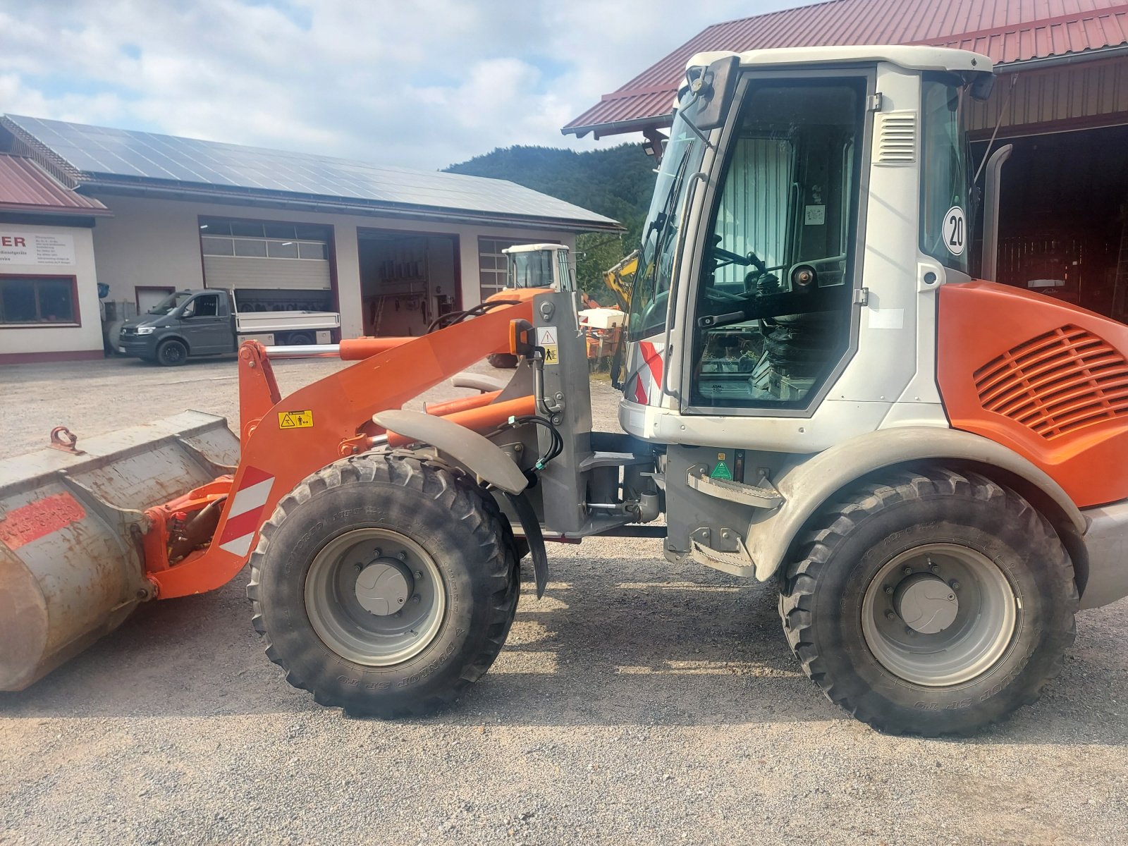 Radlader tip Atlas AR 80 mit Breitreifen, Gebrauchtmaschine in Haselbach (Poză 9)