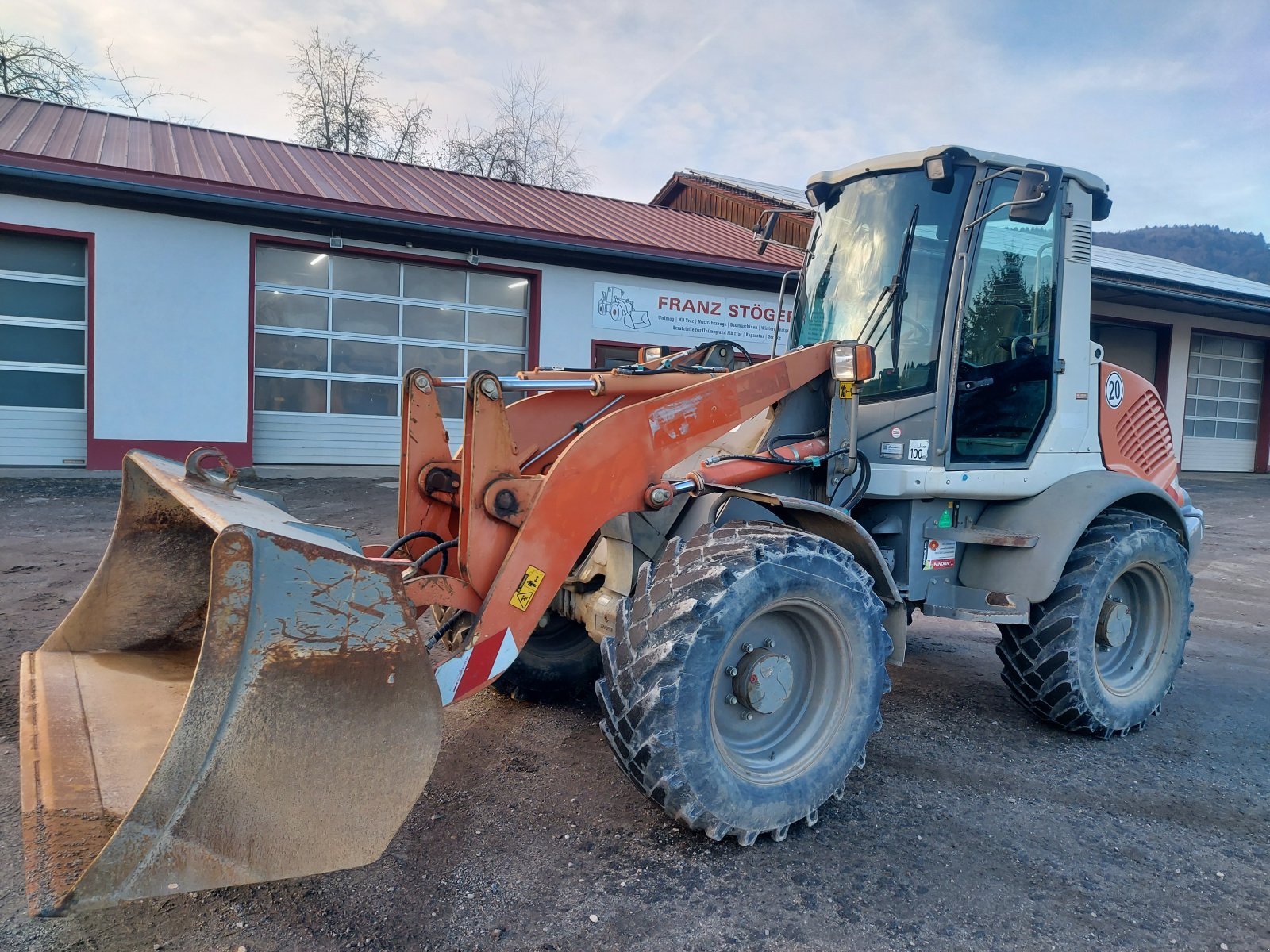 Radlader tip Atlas AR 85 mit original 5600 Bstd., Gebrauchtmaschine in Haselbach (Poză 5)