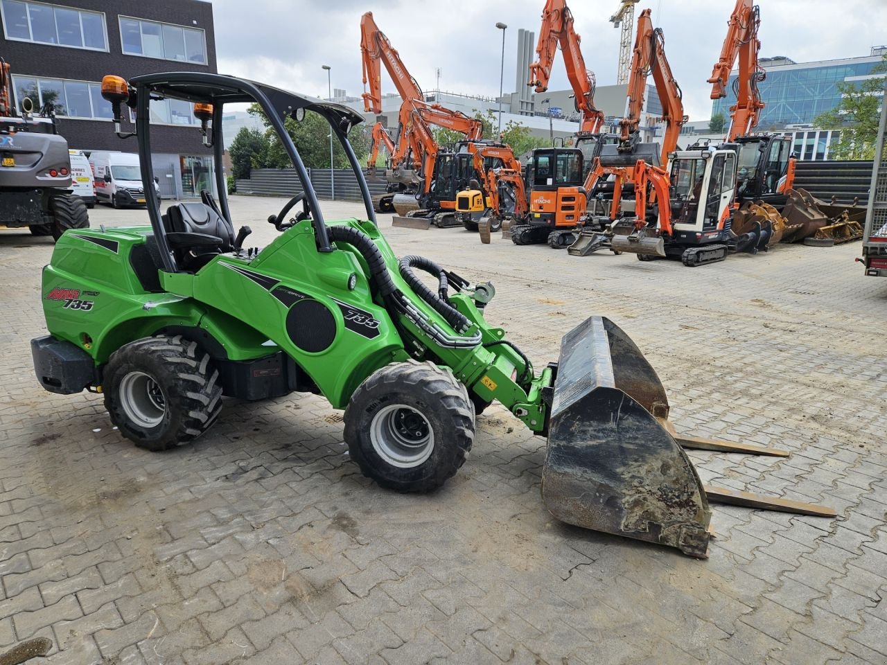 Radlader del tipo Avant 735 Optidrive, Gebrauchtmaschine en Veldhoven (Imagen 4)