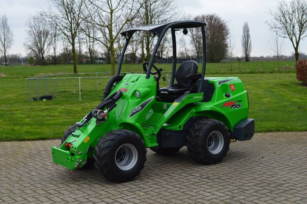 Radlader del tipo Avant 755i TDL Kniklader/Shovel, Neumaschine en Erichem (Imagen 1)