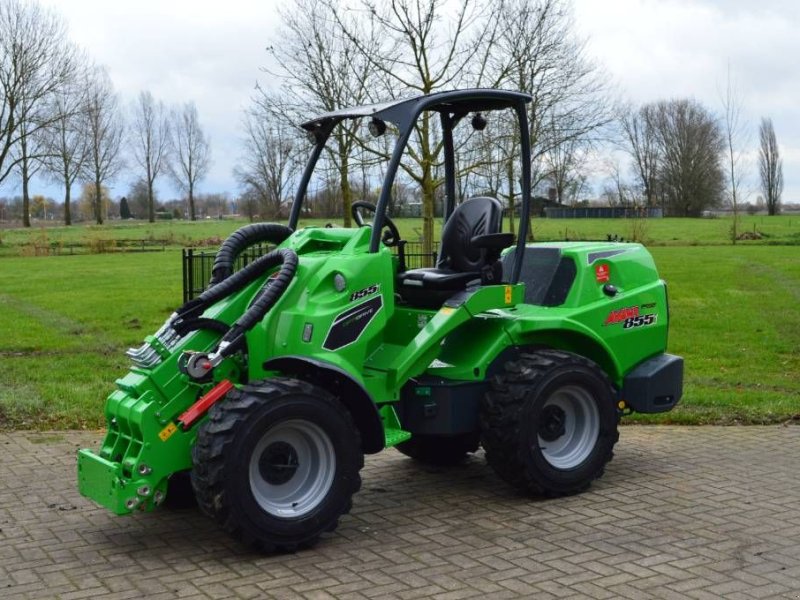 Radlader van het type Avant 855i TDL Kniklader/Shovel, Neumaschine in Erichem (Foto 1)