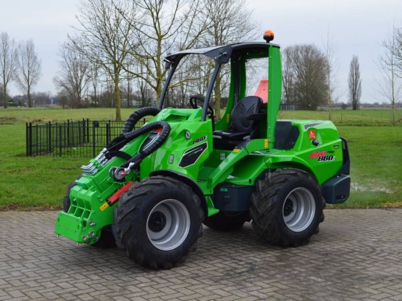 Radlader van het type Avant 860i TDL Rental Kniklader/Shovel, Gebrauchtmaschine in Erichem (Foto 1)