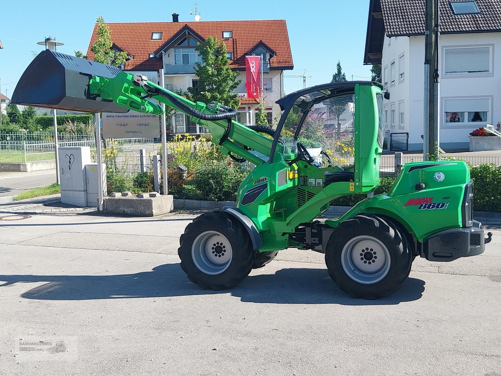 Radlader del tipo Avant 860i, Gebrauchtmaschine en Stetten (Imagen 1)