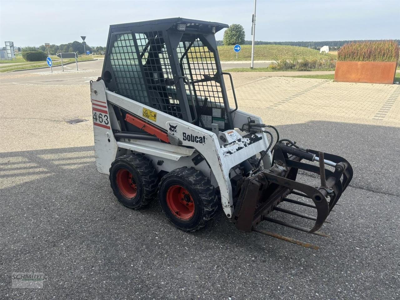 Radlader des Typs Bobcat 463, Gebrauchtmaschine in Herbrechtingen (Bild 4)