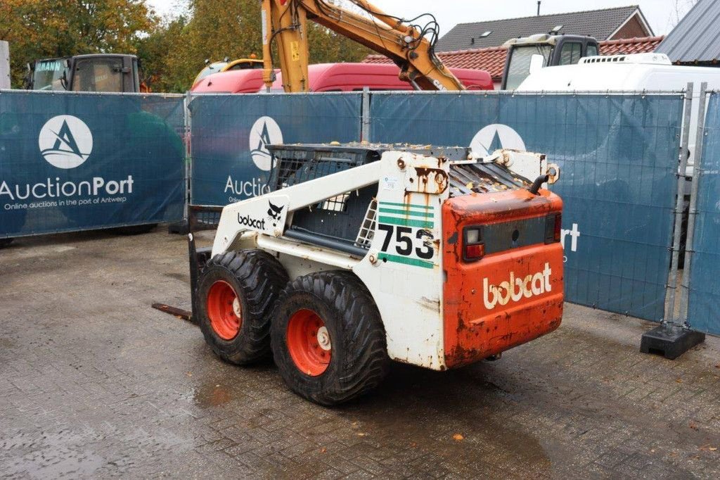 Radlader Türe ait Bobcat 753, Gebrauchtmaschine içinde Antwerpen (resim 3)