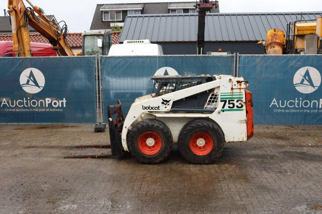 Radlader Türe ait Bobcat 753, Gebrauchtmaschine içinde Antwerpen (resim 2)