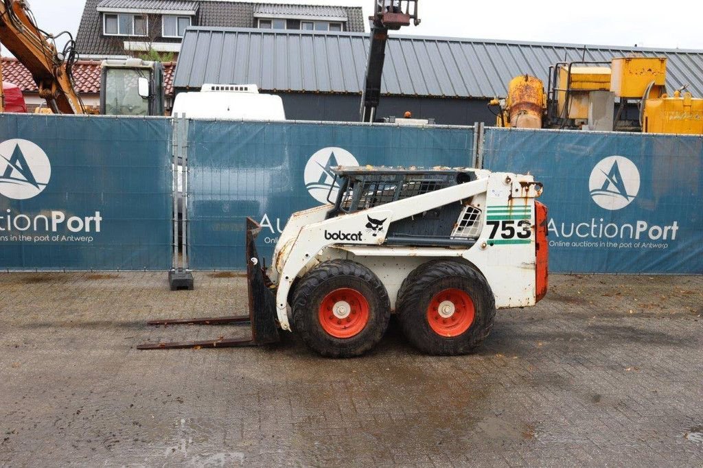 Radlader del tipo Bobcat 753, Gebrauchtmaschine In Antwerpen (Immagine 1)