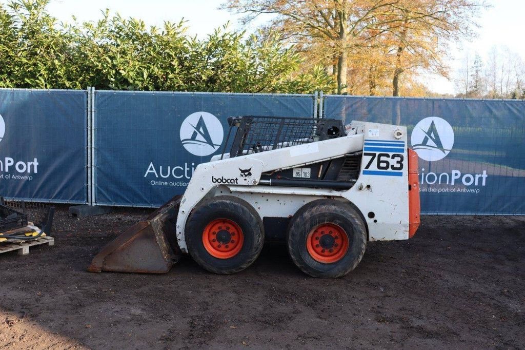 Radlader del tipo Bobcat 763H, Gebrauchtmaschine In Antwerpen (Immagine 2)