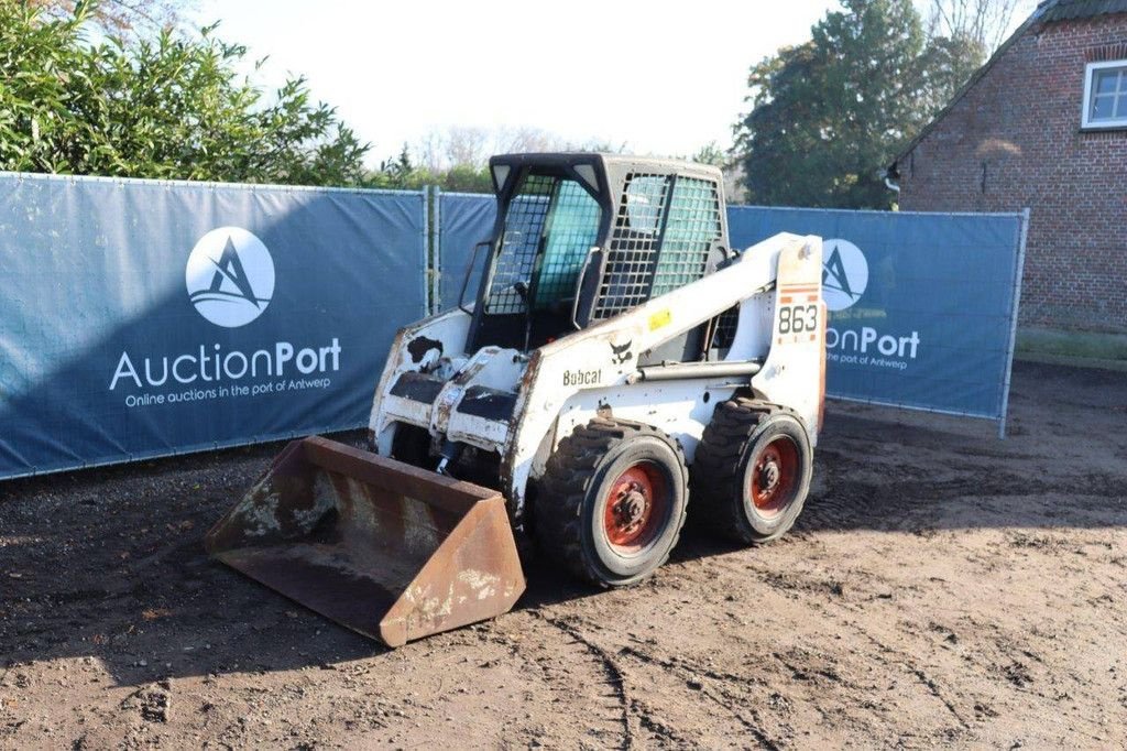 Radlader tip Bobcat 863 Turbo High Flow, Gebrauchtmaschine in Antwerpen (Poză 9)