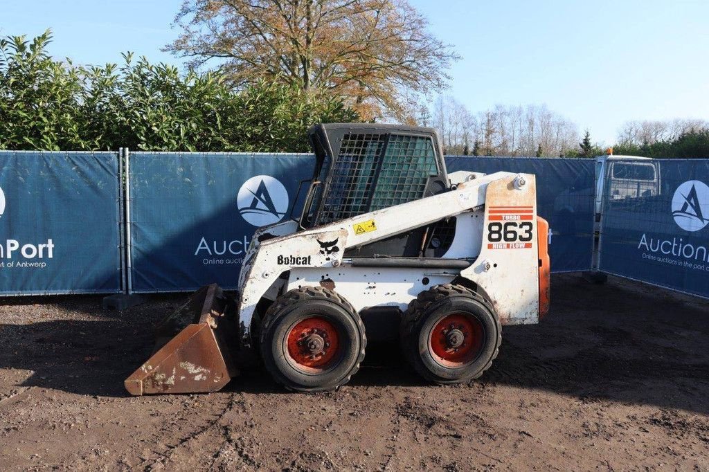 Radlader tip Bobcat 863 Turbo High Flow, Gebrauchtmaschine in Antwerpen (Poză 1)