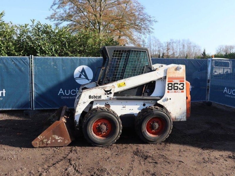 Radlader des Typs Bobcat 863 Turbo High Flow, Gebrauchtmaschine in Antwerpen (Bild 1)