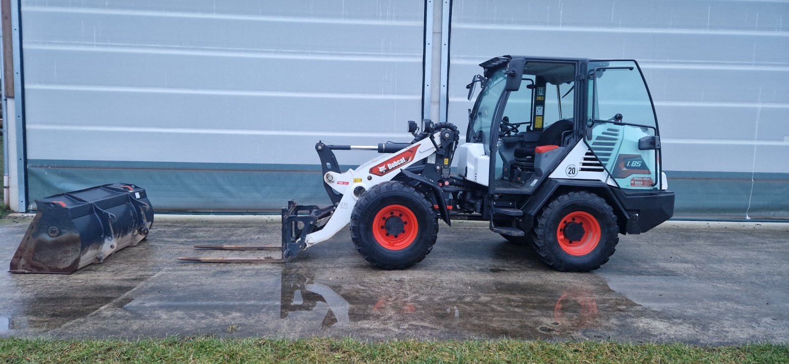 Radlader типа Bobcat L85 750Stunden Bj. 2021, Gebrauchtmaschine в Palling (Фотография 1)