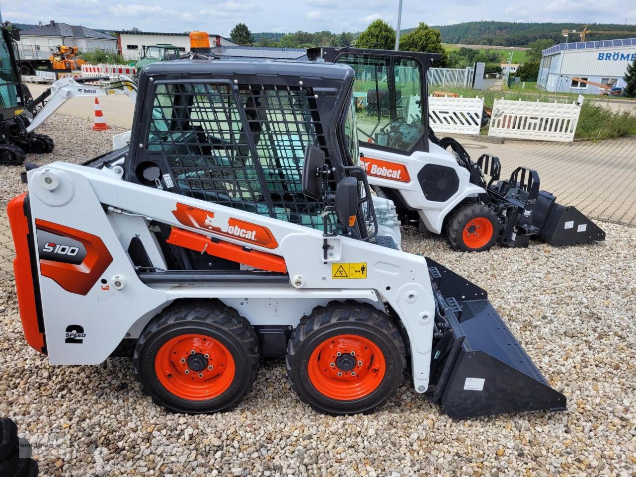 Radlader del tipo Bobcat S 100, Vorführmaschine en Hagelstadt (Imagen 3)