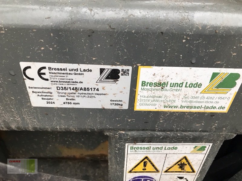 Radlader van het type Bressel & Lade Grüngutgabel, Gebrauchtmaschine in Alveslohe (Foto 2)