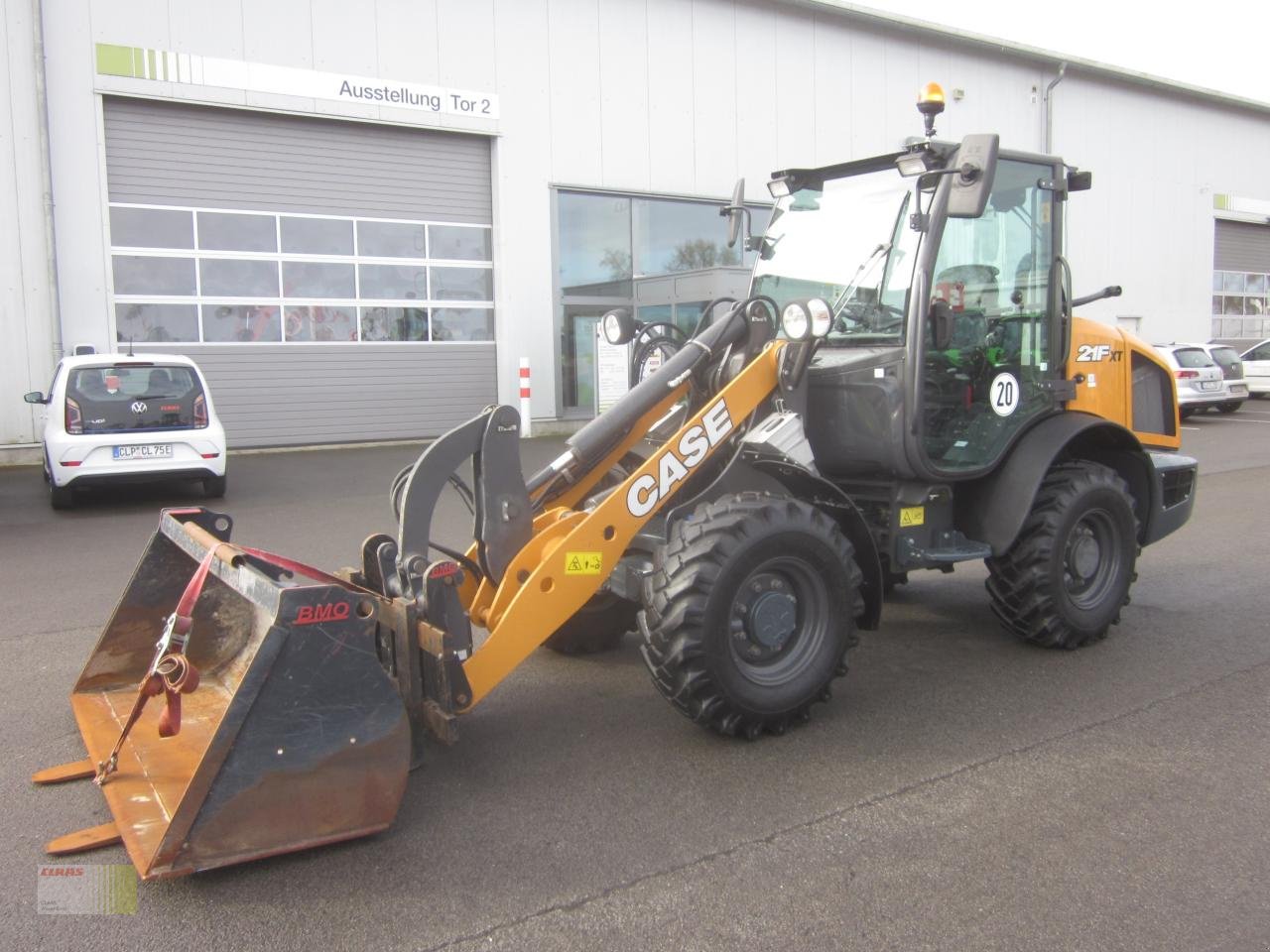 Radlader Türe ait Case IH 21F XT Kompakt Radlader, Schaufel, Palettengabel, nur 786 h !, Gebrauchtmaschine içinde Molbergen (resim 2)