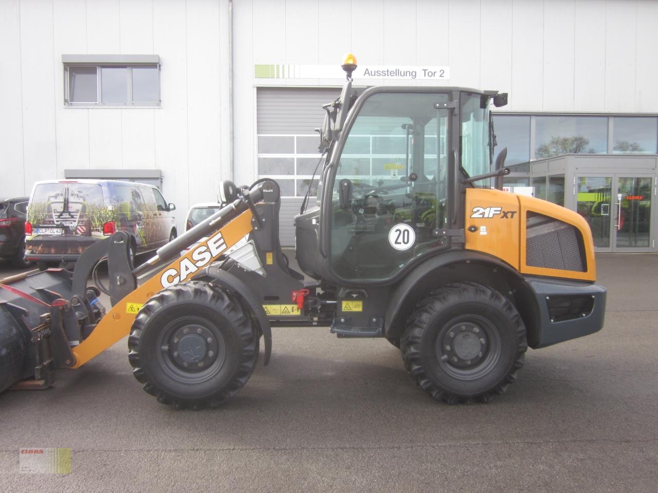 Radlader типа Case IH 21F XT Kompakt Radlader, Schaufel, Palettengabel, nur 786 h !, Gebrauchtmaschine в Molbergen (Фотография 3)