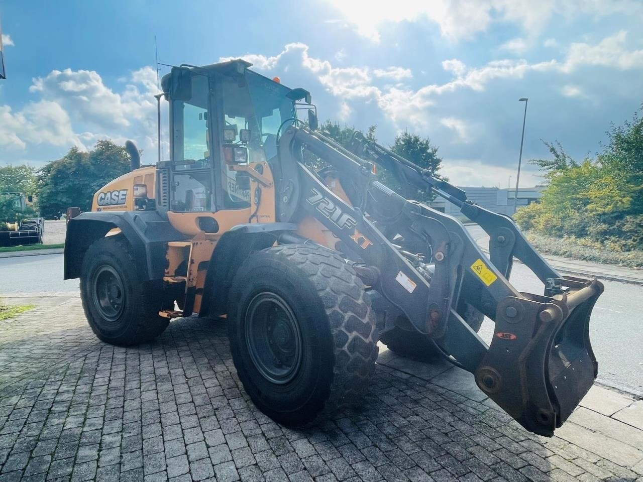 Radlader van het type Case IH 721F, Gebrauchtmaschine in Middelfart (Foto 7)