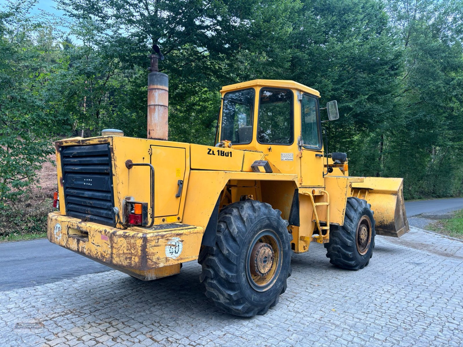 Radlader typu CAT Zettelmeyer ZL 1801, Gebrauchtmaschine v Deutsch - Goritz (Obrázok 7)