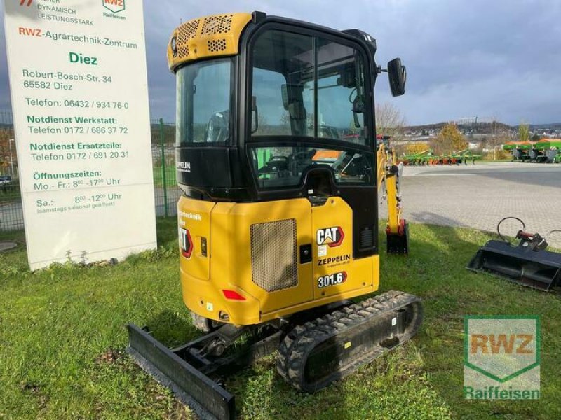 Radlader от тип Caterpillar 301.6 Minibagger, Ausstellungsmaschine в Diez (Снимка 2)