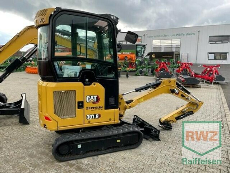 Radlader del tipo Caterpillar 301.8 Minibagger, Neumaschine In Wölfersheim-Berstadt (Immagine 2)