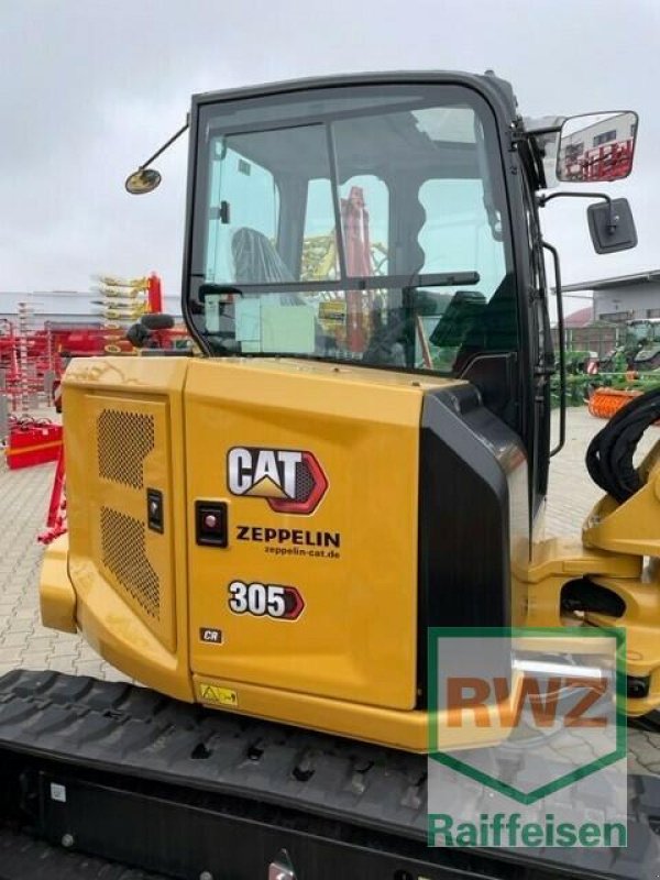 Radlader del tipo Caterpillar 305CR Minibagger, Neumaschine en Wölfersheim-Berstadt (Imagen 2)