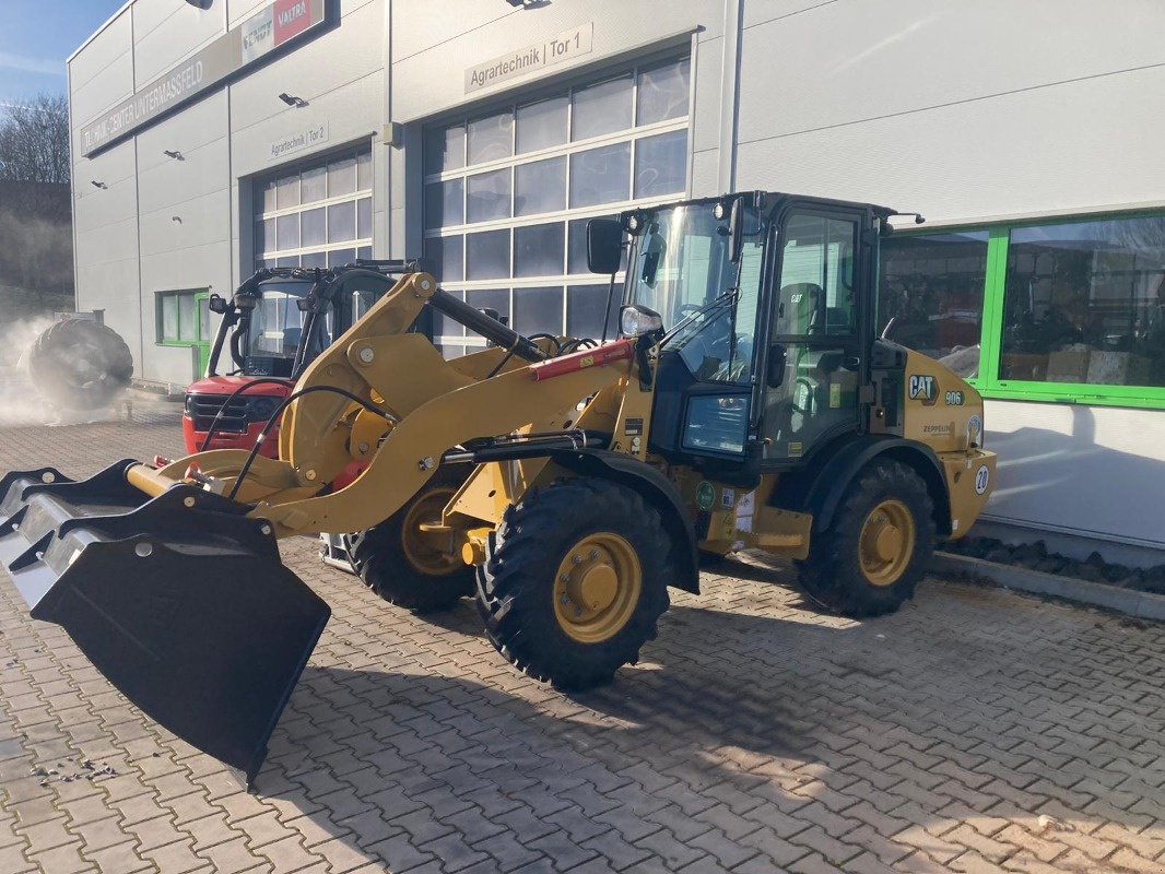 Radlader del tipo Caterpillar 906, Neumaschine In Gera (Immagine 1)