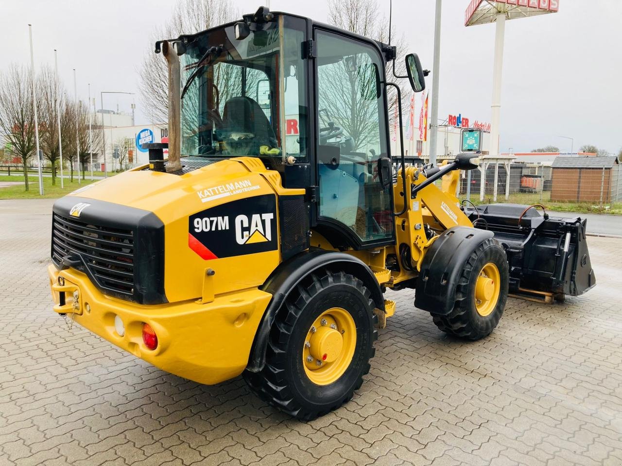 Radlader Türe ait Caterpillar 907 M, Gebrauchtmaschine içinde Stuhr (resim 5)