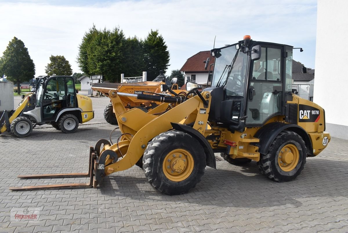 Radlader du type Caterpillar 907, Gebrauchtmaschine en Putzleinsdorf (Photo 1)