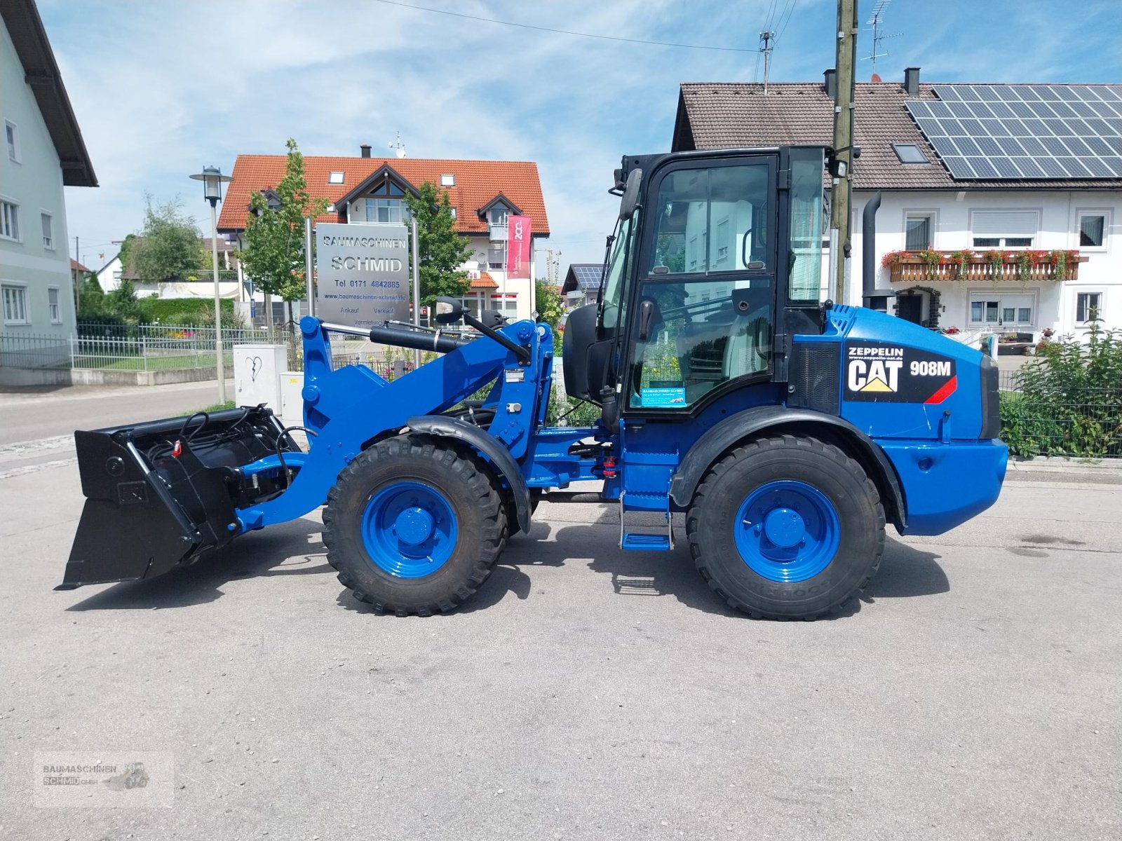 Radlader типа Caterpillar 908 M, Gebrauchtmaschine в Stetten (Фотография 1)