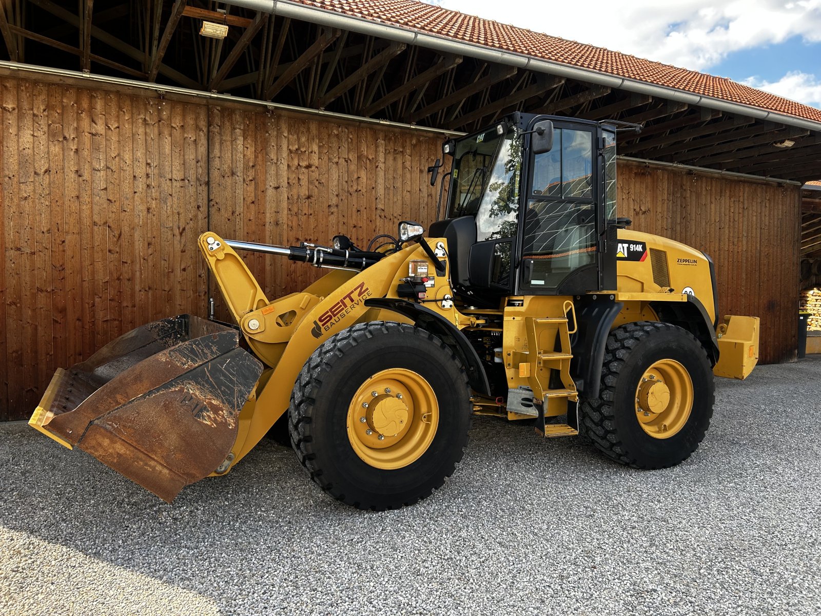 Radlader of the type Caterpillar 914 K, Gebrauchtmaschine in Gachenbach (Picture 1)