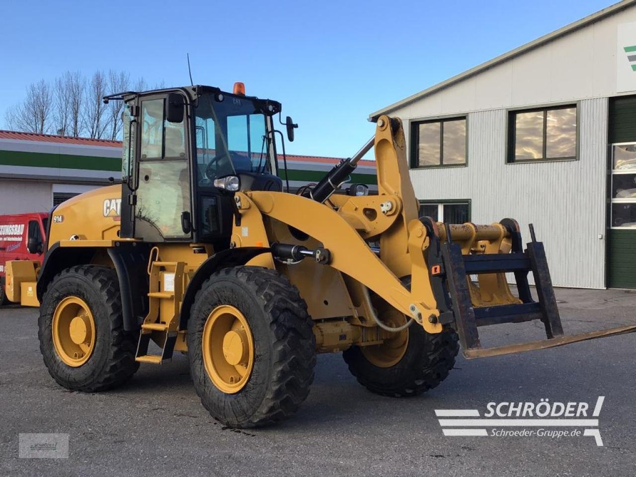 Radlader del tipo Caterpillar 914 M, Neumaschine In Penzlin (Immagine 1)