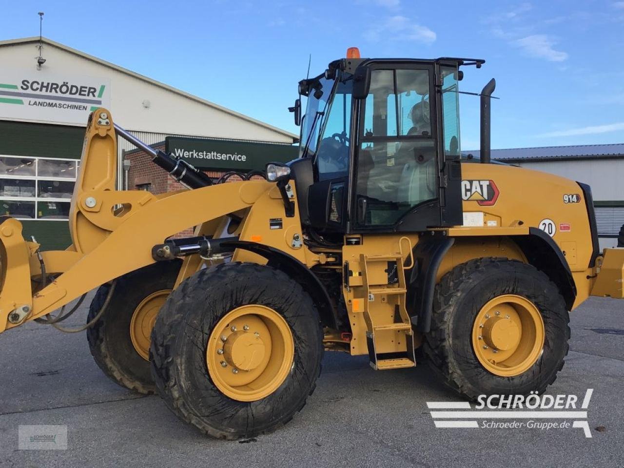 Radlader del tipo Caterpillar 914 M, Neumaschine en Penzlin (Imagen 5)