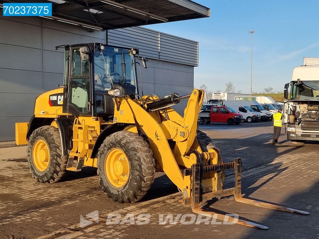 Radlader Türe ait Caterpillar 918 M BUKCET + FORKS + A/C, Gebrauchtmaschine içinde Veghel (resim 11)