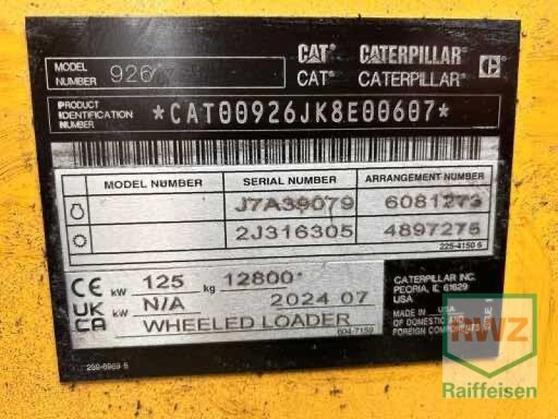 Radlader Türe ait Caterpillar 926-14 Agrar, Gebrauchtmaschine içinde Geldern (resim 1)