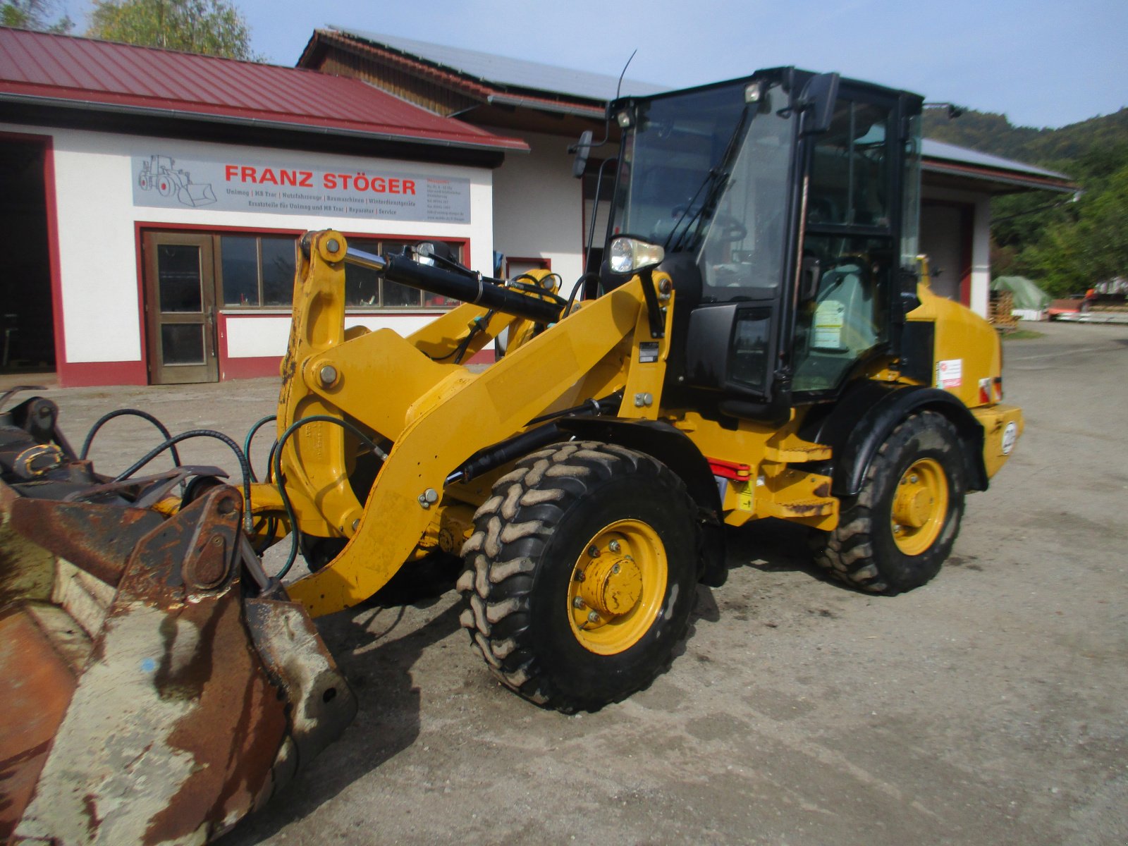 Radlader типа Caterpillar Cat 907 H mit Breitreifen, Gebrauchtmaschine в Haselbach (Фотография 1)