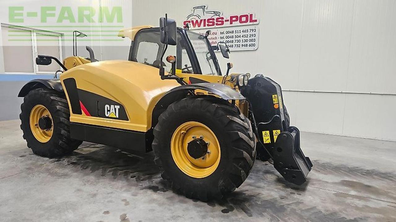 Radlader Türe ait Caterpillar th 407 c, Gebrauchtmaschine içinde MORDY (resim 5)