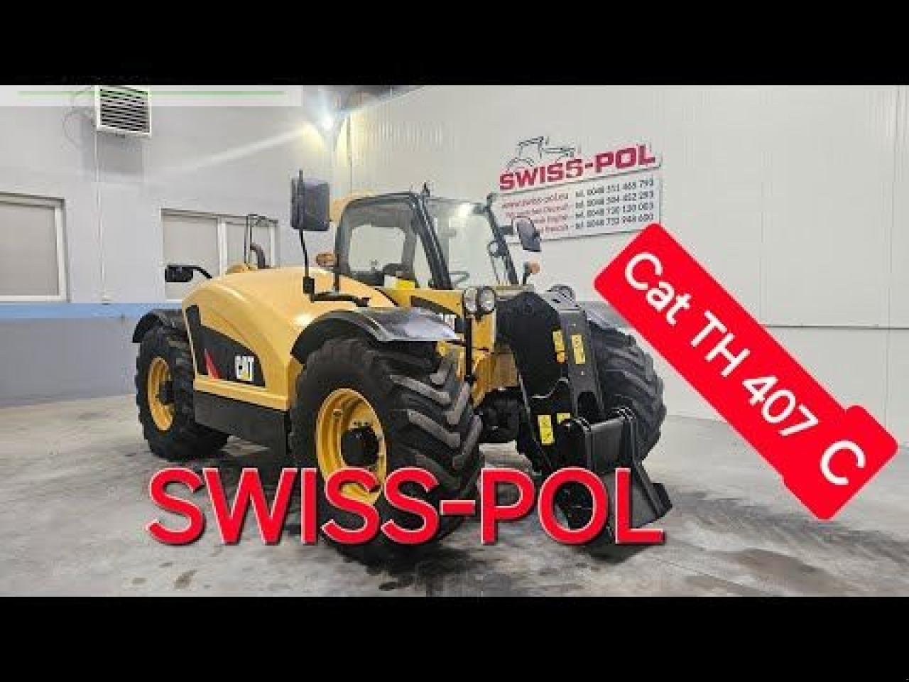 Radlader des Typs Caterpillar th 407 c, Gebrauchtmaschine in MORDY (Bild 17)