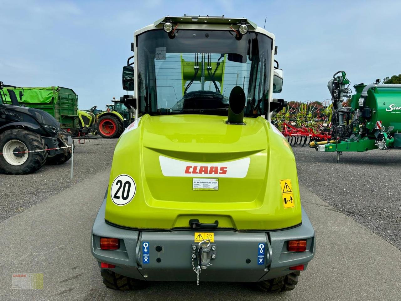 Radlader van het type CLAAS TORION 530, NEU !, Neumaschine in Westerstede (Foto 9)