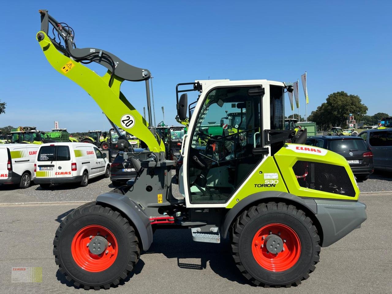 Radlader des Typs CLAAS TORION 530, NEU !, Neumaschine in Molbergen (Bild 2)