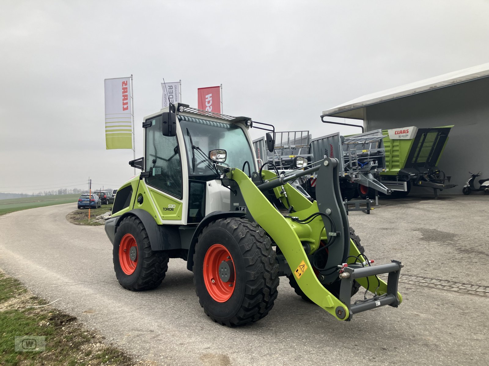 Radlader van het type CLAAS Torion 530, Neumaschine in Zell an der Pram (Foto 8)