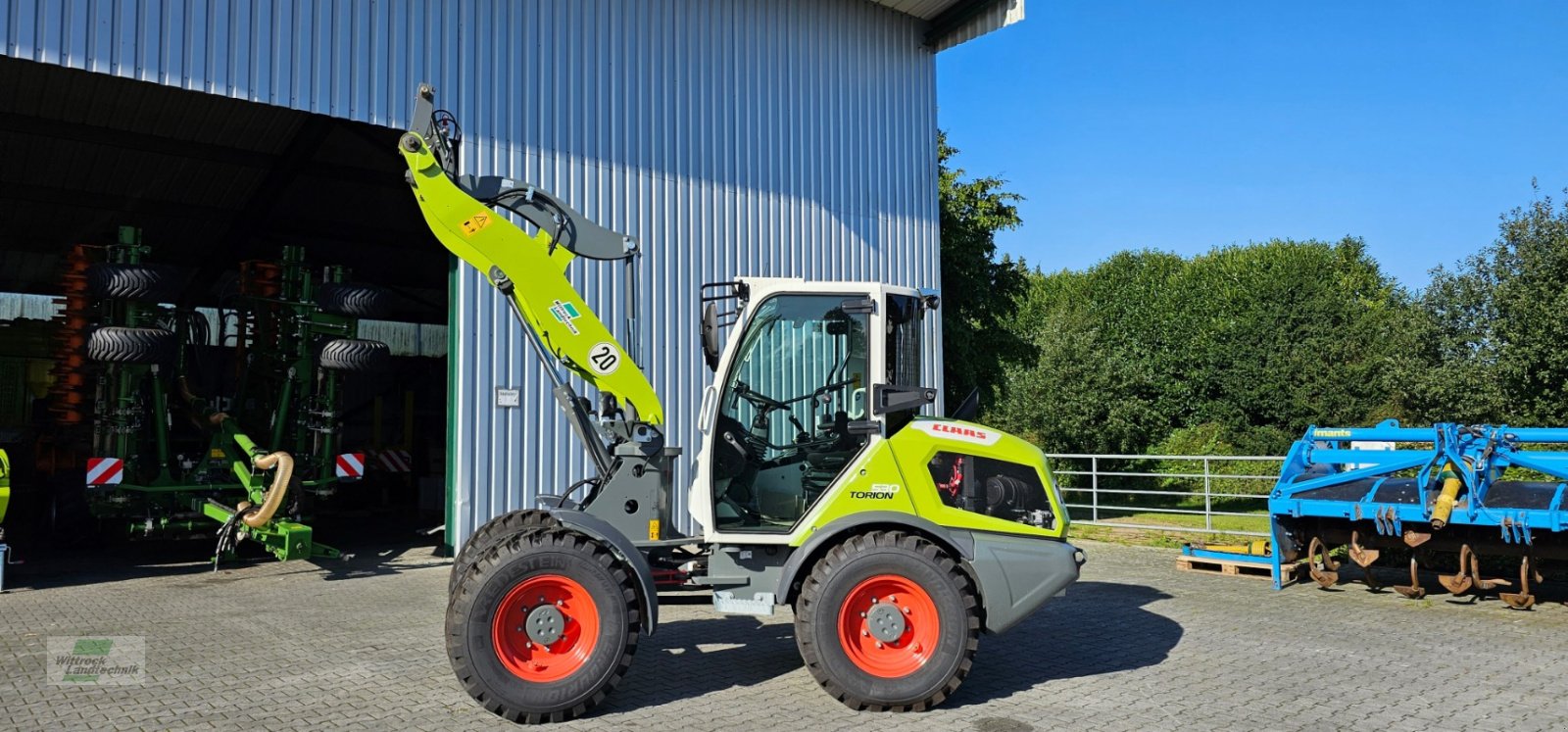 Radlader des Typs CLAAS Torion 530, Vorführmaschine in Rhede / Brual (Bild 2)