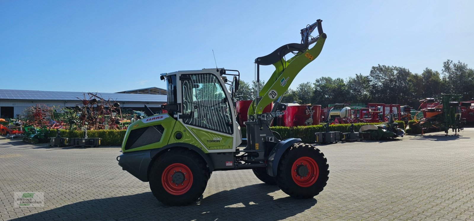 Radlader des Typs CLAAS Torion 530, Vorführmaschine in Rhede / Brual (Bild 7)