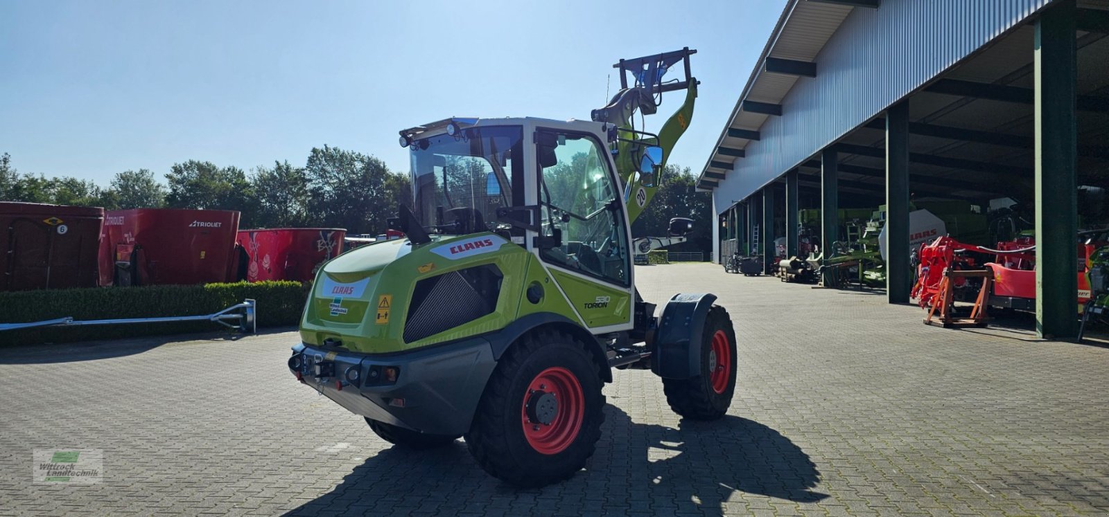 Radlader des Typs CLAAS Torion 530, Vorführmaschine in Rhede / Brual (Bild 5)