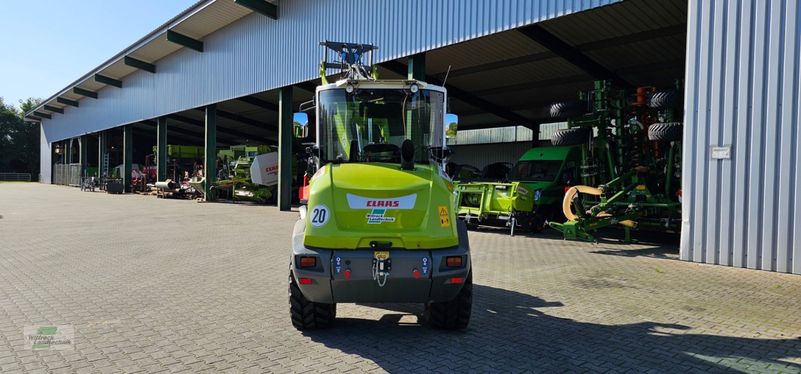 Radlader des Typs CLAAS Torion 530, Vorführmaschine in Rhede / Brual (Bild 4)