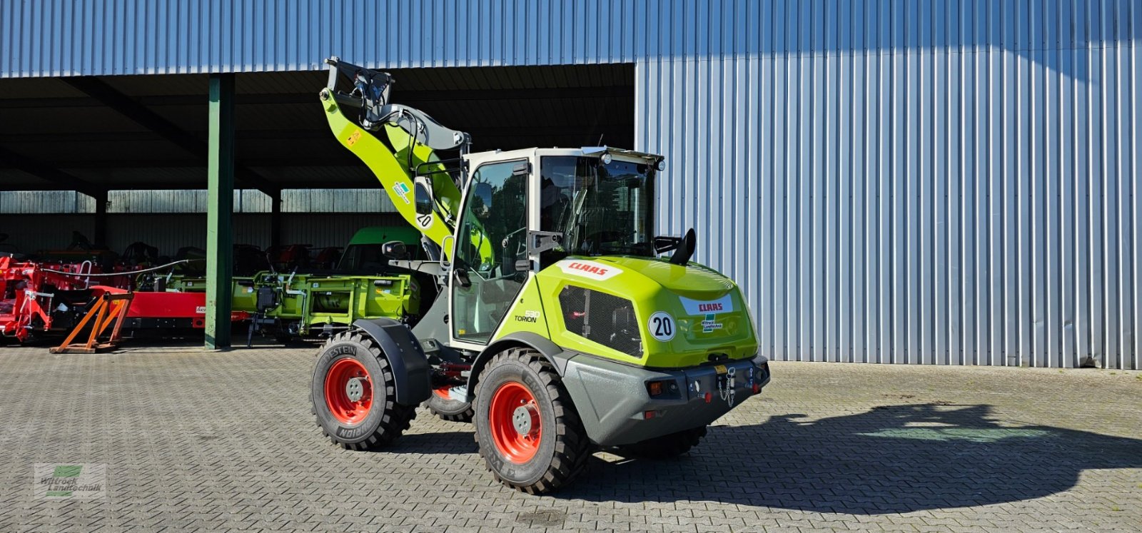 Radlader des Typs CLAAS Torion 530, Vorführmaschine in Rhede / Brual (Bild 3)