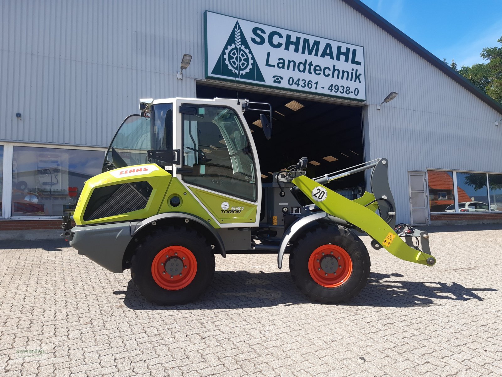 Radlader del tipo CLAAS TORION 530, Vorführmaschine In Oldenburg in Holstein (Immagine 1)