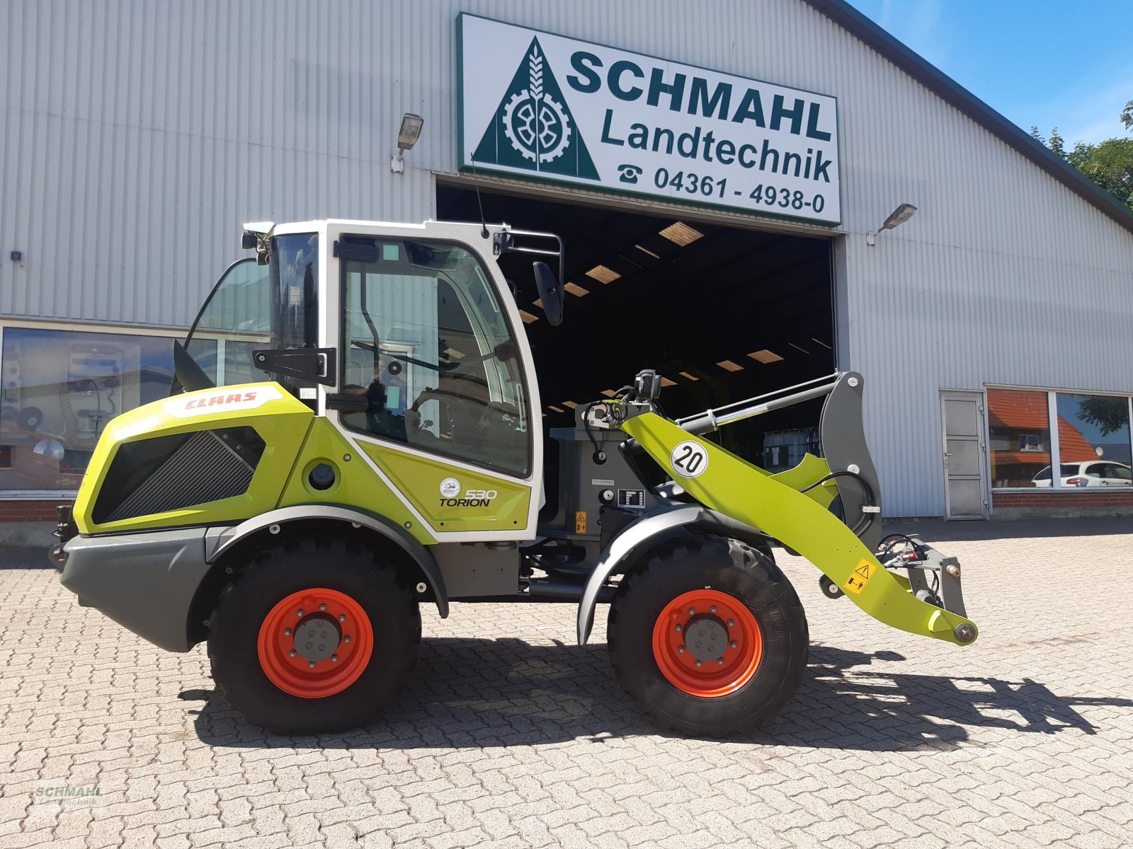 Radlader del tipo CLAAS TORION 530, Vorführmaschine In Oldenburg in Holstein (Immagine 4)